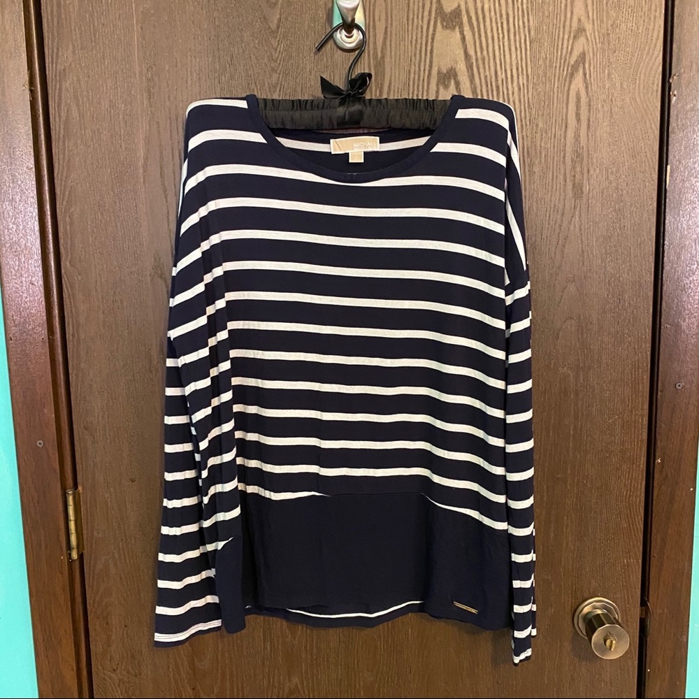 Michael Kors long sleeve blouse size Large